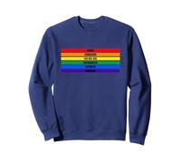 Amor Curacion Lgbt-Q Bandera Del Orgullo Gay Arcoíris Sudadera
