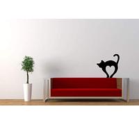 Amor de gato Pegatina de pared Decoración Elegante Guardería Etiqueta de la pared Sala Casa Pegatinas modernas Decoración del dormitorio
