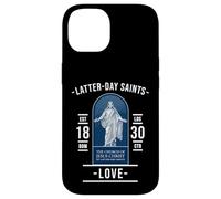 Amor de los Santos de los Últimos Días - Vida con Cristo Carcasa para iPhone 14