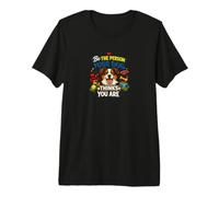 Amor del Perro Lealtad Motivacional Cita Positiva vibra Divertida Linda Camiseta Premium