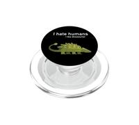 Amor Dinosaurios Odio Gente Autism Nerd Dino PopSockets PopGrip para MagSafe