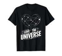 Amor El Universo Constelación Corazón Espacio Cosmos Camiseta