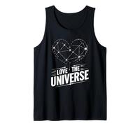Amor El Universo Constelación Corazón Espacio Cosmos Camiseta sin Mangas