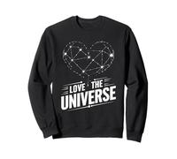 Amor El Universo Constelación Corazón Espacio Cosmos Sudadera