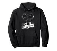 Amor El Universo Constelación Corazón Espacio Cosmos Sudadera con Capucha