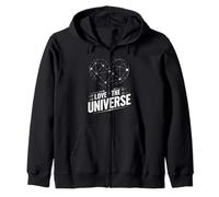 Amor El Universo Constelación Corazón Espacio Cosmos Sudadera con Capucha