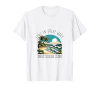 Amor en cada ola - Isla Santa Catalina Camiseta