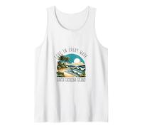 Amor en cada ola - Isla Santa Catalina Camiseta sin Mangas