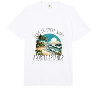 Amor en Cada Ola - Islas Apóstoles Comfort Colors Adult Heavyweight T-Shirt