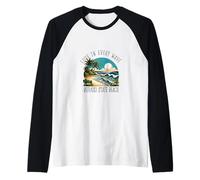 Amor en cada ola - Refugio State Beach Camiseta Manga Raglan