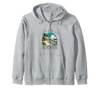 Amor en cada ola - Wilmington Sudadera con Capucha