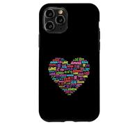 Amor en Diferentes Idiomas Aprende un Mes de un Idioma Extranjero Carcasa para iPhone 11 Pro