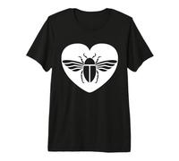 Amor Escarabajo Insecto Minimalistas Simples escarabajos Camiseta Premium