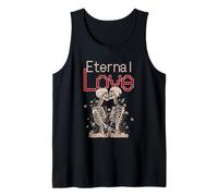 Amor Eterno Romance Inmortal Amante Declaración Romántico Camiseta sin Mangas