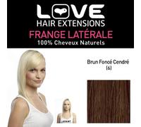 Amor Extensiones de cabello - IPL / FRK1 / QFC/ICM / 60 - termofibra (TM) - Clip-In Side Flequillo - Color 60 - Pure Blonde