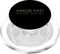 Amor Fati Love of Fate Filosofía estoica Cita latina Top PopSockets PopGrip para MagSafe
