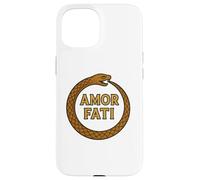 Amor Fati Ouroboros Filosofía estoica Carcasa para iPhone 15