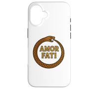 Amor Fati Ouroboros Filosofía estoica Carcasa para iPhone 16