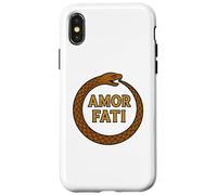 Amor Fati Ouroboros Filosofía estoica Carcasa para iPhone X/XS
