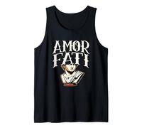 Amor Fati Proverbio Latino Inspiradora Filosofía Estoica Cita Camiseta sin Mangas
