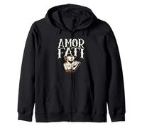 Amor Fati Proverbio Latino Inspiradora Filosofía Estoica Cita Sudadera con Capucha