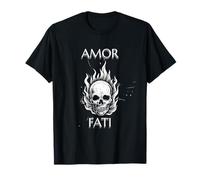 Amor Fati Stoic Philosophy Latin Quote Marcus Aurelius Camiseta
