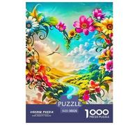 Amor Flores 1000 Piezas Love Theme Puzle para Adultos Rompecabezas Imposible Clásicos para Adultos Y Niños A Partir De 12 Años Entretenimiento Creativo Obra De Arte De Juego De Rompecabezas Pasatiemp