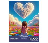 Amor Flores 1000 Piezas Love Theme Puzle para Adultos Rompecabezas Imposible Clásicos para Adultos Y Niños A Partir De 12 Años Entretenimiento Creativo Regalos para Familiares Y Amigos Pasatiempo Cre