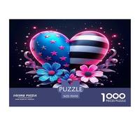 Amor Flores Puzzle 1000 Piezas Un Desafío Imposible Juguetes Descomprimidos Familiar Regalos para Mujeresregalos para Hombres para Adultos Y Niños 70x50cm/1000pcs