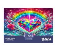 Amor Flores Puzzle De 1000 Piezas Un Desafiante Juguetes Resistentes A La Presión para Toda La Familia Regalos para Mujeresregalos para Hombres para Adultos Y Niños 70x50cm/1000pcs