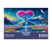 Amor Flores Puzzle De 1000 Piezas Un Desafío Imposible Juguetes Descomprimidos Familiar Regalos para Mujeresregalos para Hombres para Adultos Y Niños 38x26cm/1000pcs