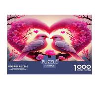 Amor Flores Puzzle De 1000 Piezas Un Desafío Imposible Juguetes Descomprimidos para Toda La Familia Regalos para Mujeresregalos para Hombres para Adultos Y Niños 38x26cm/1000pcs