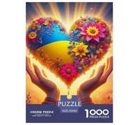Amor Flores Puzzle Elegante para Actividades Relajantes En Familia, Pone En Primer Plano Fantasía Ofreciendo Un Reto Equilibrado Sin Distracciones Digitales 70x50cm/1000pcs