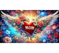 Amor-Flowers Juego de Puzzle 1000 Piezas Papel Reciclado Extremadamente difícil Juego desafiante para Toda la Familia Regalo para Mujeres y Hombres 38x52cm/1000pcs