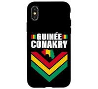 Amor Guinea Guinée Conakry con Bandera de Guineen Mapa Carcasa para iPhone X/XS