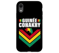 Amor Guinea Guinée Conakry con Bandera de Guineen Mapa Carcasa para iPhone XR