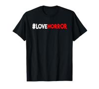 Amor Horror Halloween Spooky Movie Fan Entusiasta Camiseta