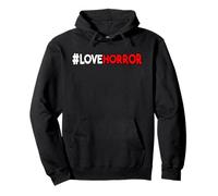 Amor Horror Halloween Spooky Movie Fan Entusiasta Sudadera con Capucha