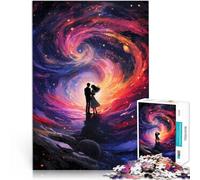Amor Infinito Rompecabezas para Adultos de 1000 Piezas Juguetes educativos de Aprendizaje Juegos Familiares Trato como Regalo para Toda la Familia 38x26cm