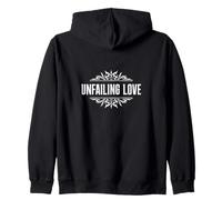 Amor Inquebrantable Cristiano Inspirador Sudadera con Capucha