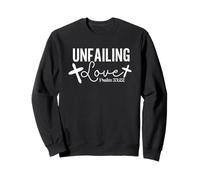 Amor Inquebrantable Salmo 33:22 Diseño Inspirador Sudadera