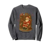 Amor Leer Forzado A Trabajar Santa Sudadera