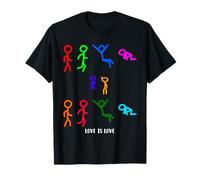 Amor LGBT Ally Rainbow Igualdad Derechos Civiles Camiseta