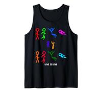 Amor LGBT Ally Rainbow Igualdad Derechos Civiles Camiseta sin Mangas