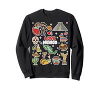 Amor México, Cultura Mexicana, Tradiciones & Recuerdo de Viaje Sudadera