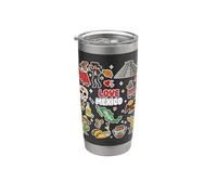 Amor México, Cultura Mexicana, Tradiciones & Recuerdo de Viaje Vaso térmico de acero inoxidable de doble pared