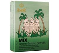 Amor Mix Condones Estimulantes - 3 Unidades
