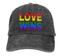 Amor, No Odio, Matrimonio, Igualdad, Orgullo Gay, El Amor GANA Hombres Mujeres Gorra-Deportiva Ajustable Gorra De Béisbol Vintage Aire Libre Gorra para Viaje Hip Hop Golf