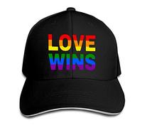 Amor, No Odio, Matrimonio, Igualdad, Orgullo Gay, El Amor Triunfa. Hombre Mujer Gorra-Deportiva Ajustable Gorra-Camionero Clásica Gorra De Béisbol para Viaje Golf Deportes