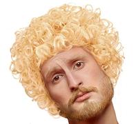 Amor Peluca rubia rizada | Angel Wig | Ángel del Amor | Peluca rizada | Carnaval Halloween Fiesta